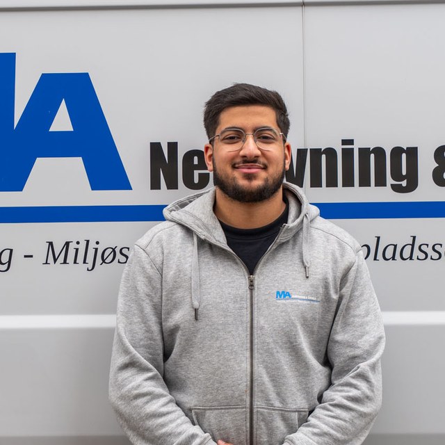 Medarbejder hos MA Nedrivning & Service ApS